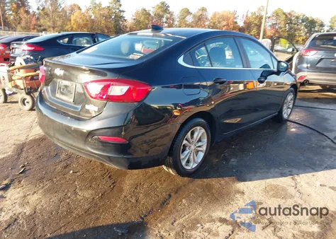 2019 Chevrolet Cruze Lt from USA, damaged, VIN 1G1BE5SM0K7143508